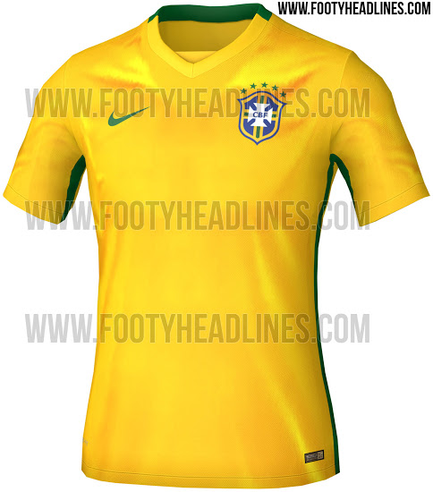 Áo Brazil 2015-2016 Copa America sân nhà 